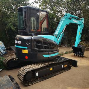China Used Kobelco SK55 Excavator 5 Ton Mini Excavator in Shanghai Operating Weight 5290KG factory