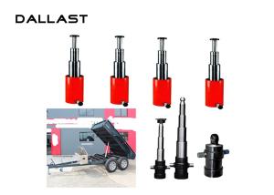 China Piston Rod Telescopic Hydraulic Cylinder 3 / 4 / 5 Stage Long Stroke Hoist factory
