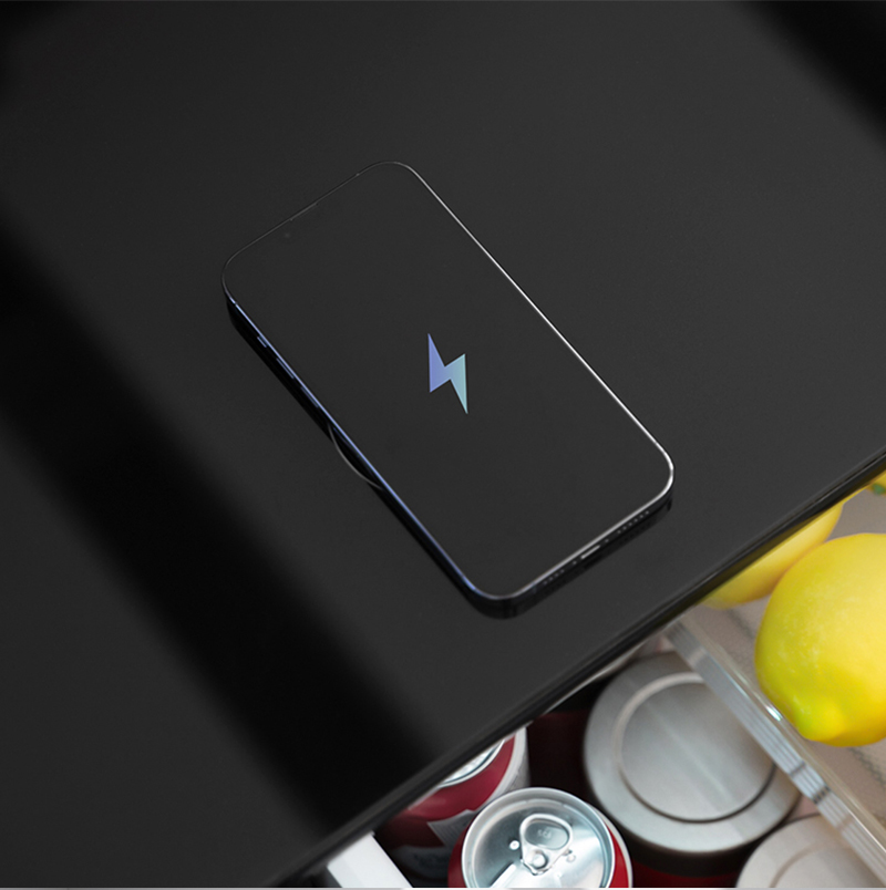 Wireless Charging Feature in Mini Refrigerated Cabinets for Small Household Appliances