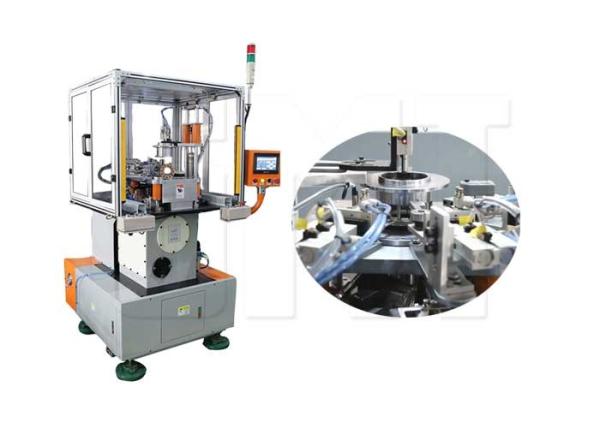 China Automatic Stator Needle Winding Machine For Printer BLDC Motor Stator OD 140mm factory