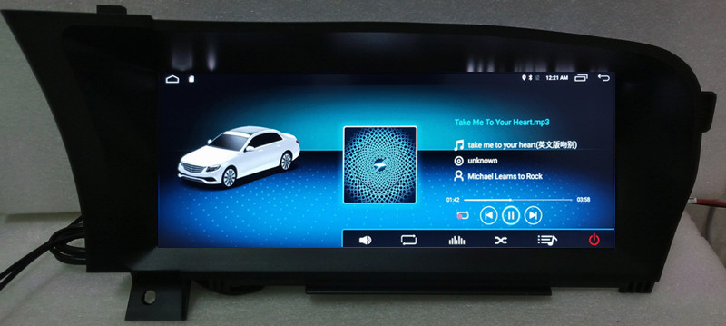 Ouchuangbo android 9.0 car audio gps for 10.25 inch Benz S W221 2005-2013 8 core 4GB+64GB