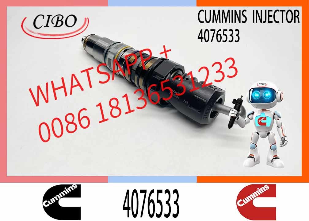 Construction Machinery PartsFuel Injector for QSK23 Diesel 4902828 4076533 4088431 4088426 for CUMMINS Diesel Engine