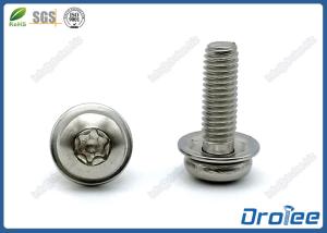 China Torx Pan Head SEMS Machine Screws w/ Flat Washer, Stainless Steel 18-8 factory