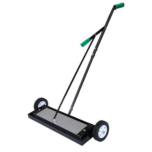 Rubber Handle Magnetic Sweeper Cleaner 35″/47″/59″ Or 18″/24″30″/36″ Widths