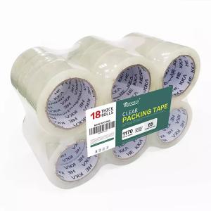 China Super Clear Low Noise BOPP Packing Tape Sealing Pressure Sensitive Tape Waterproof factory