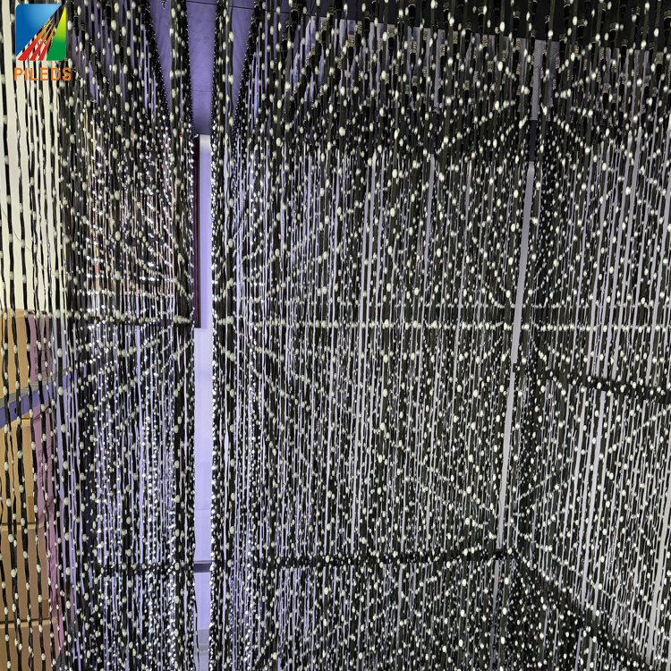 artnet 3d Led Display Pixel Light Led matrix Light Ball LED Sphere String Lights 3D DMX LED Ball RGB Full Colour 3d Curtain