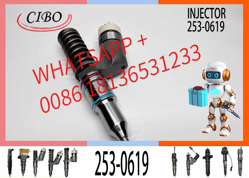 Fuel Injector 198-6877 204-2467 174-7527 253-0619 211-3025 374-0750 10R-3264 200-1117 249-0709 235-1401
