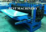 0.15mm Steel Horizontal Roofing Corrugated Sheet Roll Forming Machine Hydraulic