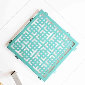 China Corrosion Resistance Perforated Mesh Sheets , Customized Color Perforated Steel Screen factory