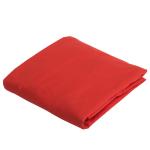 Bright Red 3 Piece Bedding Set No Bleaching With 50x70cm Pillow Case