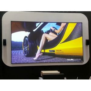 120" Ambient Light Rejection Fixed Frame Projector Screen PET Material 4K