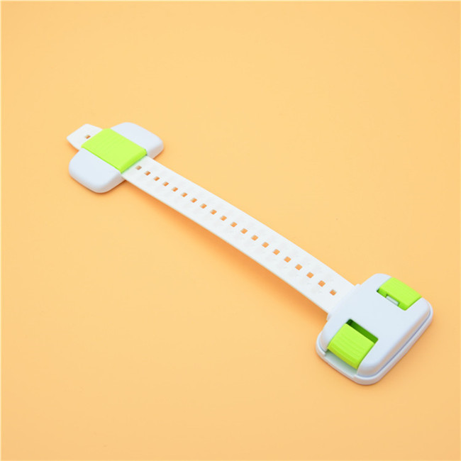 Non Toxic ABS Resin Child Safety Cabinet Locks Adhesive Mount Easy Installation
