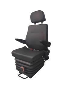 China Mechanical Suspension Truck Seats M801 Wheel Loader Seats Black factory