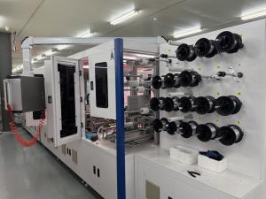 China Automatic Solar Panel Welding Machine High Precision Infrared Laser Welder factory
