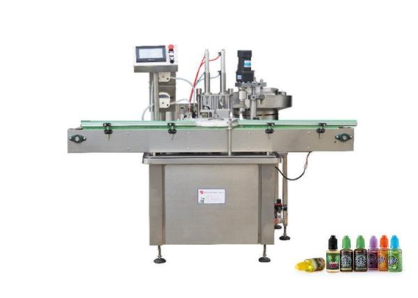 Touch Screen Plastic Bottle Filling Machine Peristaltic Pump / Piston Pump