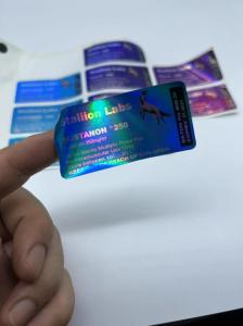 China Test Cypionate Testosteron Injection Labels , Steroide Injection Bottles 10ml Vial Labels factory