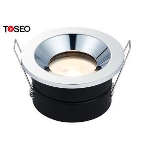 China Chrome Round LED Recessed Waterproof IP65 Downlight For Office factory