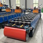 Gi 900mm Effective Width Steel Profile Ibr Roof Sheeting Roll Forming Machine