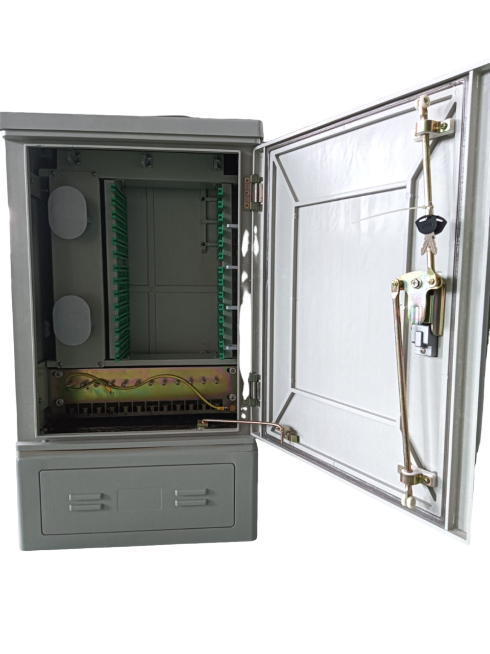 FTTH Outdoor Waterproof Fiber Optic Cable Handover Box 144 Fibers Weather-Resistant