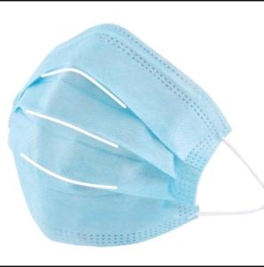China Earloops Type 3 Ply YY/T0969-2013 Blue Face Masks factory