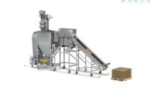 China 50kg Bag Slitting And Emptying Systems Cement Bag Unloading Machine factory