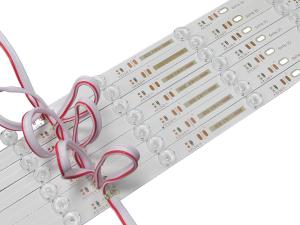China Emergency Rigid Backlight LED Strip SMD3030 17mm IP45 75CRI Rigid LED Strip factory