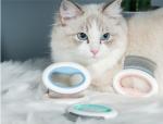Oval Pet Grooming Tool Soft Tooth Cat Hair Cleaning Brush