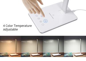 China DC5V 3A 10W Table Lamp Wireless Charger 4 Color 3 Brightness factory