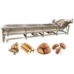 5.5kw Fresh Fruit Mango Apple Cleaning Machine Air Bubble Vegetable Washing