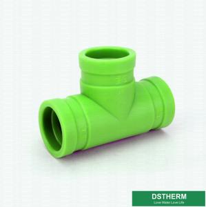 China Injection Technics Ppr Pipe Accessories Fittings Equal Polypropylene Hot Melting Connection factory