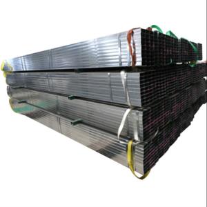 China 1000mm - 12000mm Square Steel Tube Hot Dip Galvanized Hollow Section Pipe factory