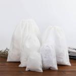 Anti Bacteria Drawstring Non Woven Bag Polypropylene Shrink Resistant