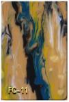 Colorful Oil Painting Acrylic Sheet 1/8 inch For Laser Cutting