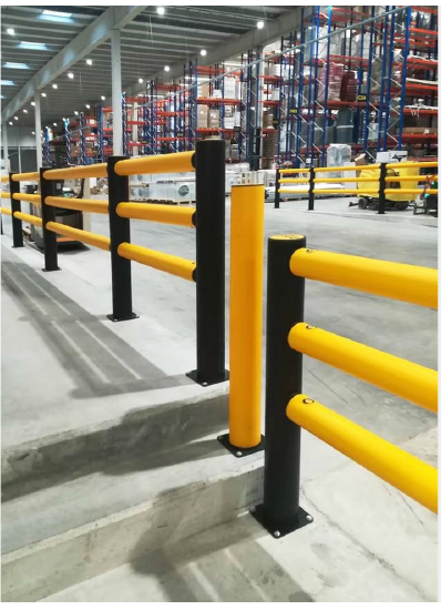C03: Anti-Collision Guardrails LC LS Warehouse Safety Barrier Traffic Guardrails