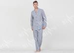 Trendy Breathable Mens Winter Sleepwear , Mens Extra Warm Pyjamas Anti Shrink