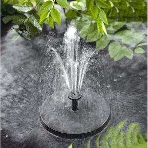 China Solar Water Pump Outdoor Birdbath Fountain with Watering Submersible Pump factory