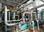 50 / 60Hz Sludge Dryer Machine Thermal Oil Heating 75% Drying Efficiency