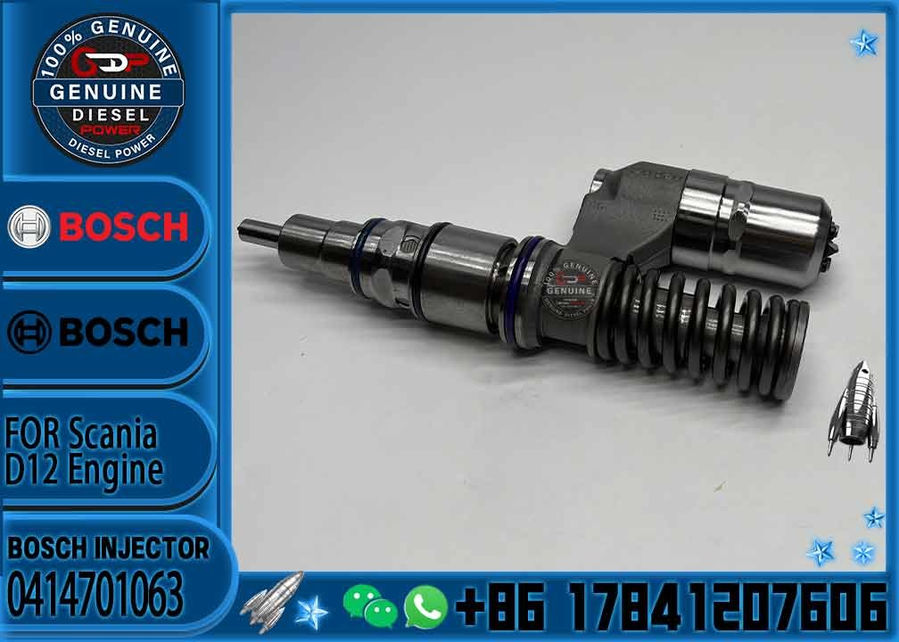 Fuel injector 0414701038 0414701039 0414701063 for SCANIA Injector R500 1548472 1766553 1539350