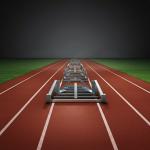 IAAF Certified Shock Absorbing Running Track With Drainage And UV Resistance