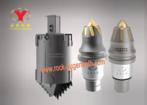 China Abrasion Proof Carbide Trencher Teeth , Post Hole Auger Teeth For Pile Driver factory