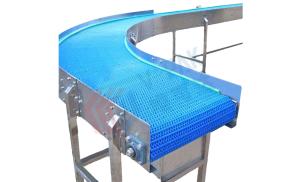 China 35.5mm Pitch Bottles POM Chain Plate Conveyor Engineering Plastic factory