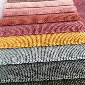 China Plain Tear Resistant Polyester Breathable Fabric Performance Chenille Fabric on sale