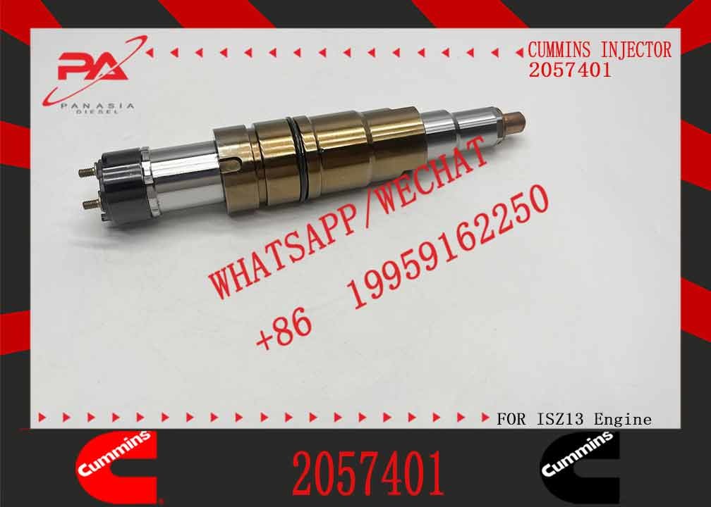 912628 Diesel Engine Common Rail Fuel Injector 2057401 For Cum-mins SCANIA