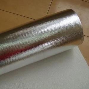 China 100% Fiberglass Aluminum Foil Material For Heat Protection factory