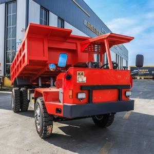China Load Unloading Wagon Underground Mining Truck 4 Wheeler Maneuverable Design factory