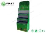 Corrugated Paper Cardboard Floor Displays Promotion Retail Foldable Floor