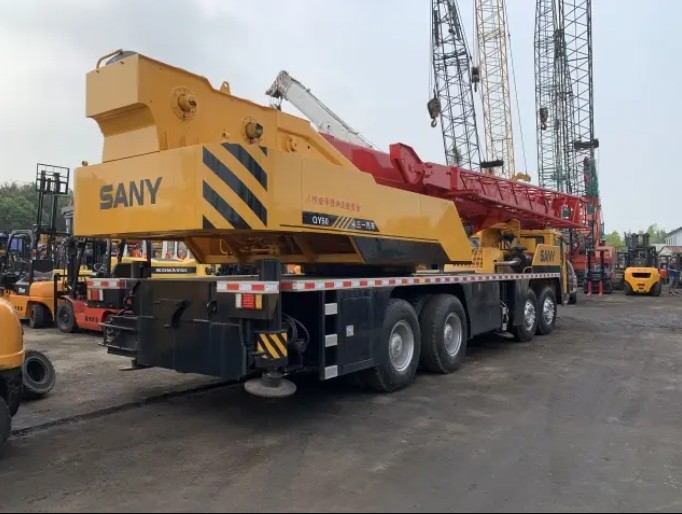 50 Ton STC500 / QY50C Original QY50C Sany Used Truck Mobile Crane
