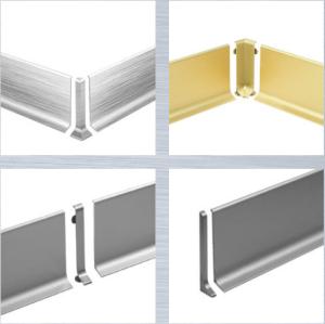 China Anodizing Polished Aluminum Profile for Wall tiles Trimming Custom factory