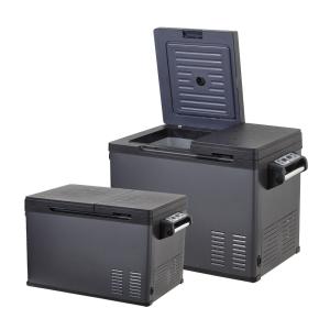 China NO App-Controlled Portable Outdoor Camping Fridge for Fishing DC 12v 24v and Big Capacity factory