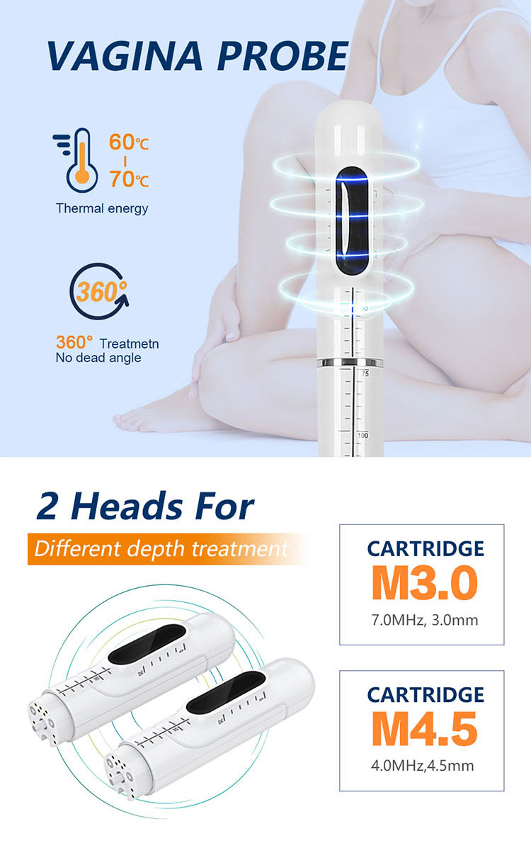 Wrinkle Removal Micro Needle RF And HIFU 2 In 1 Beauty Machine For Face And Body